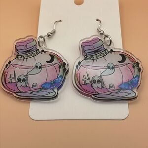 Ghost Potion Earrings